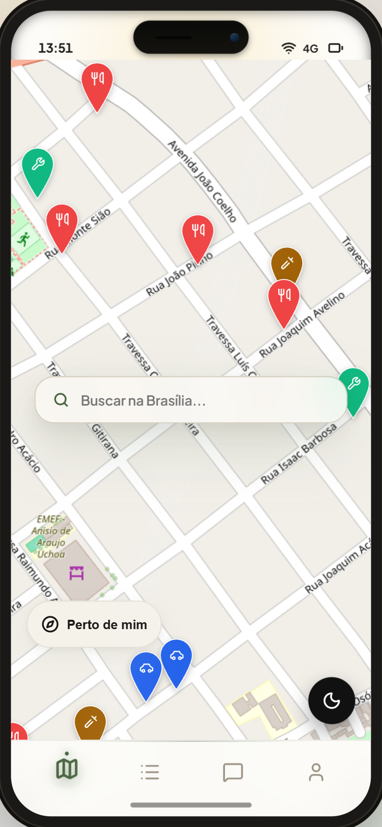 Mapa do Bairro